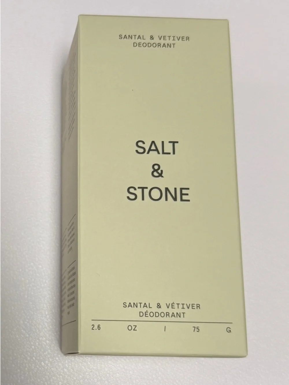 Salt & Stone Santal & Vétiver Deodorant - NEW IN BOX UNUSED!!!! - Picture 2 of 2